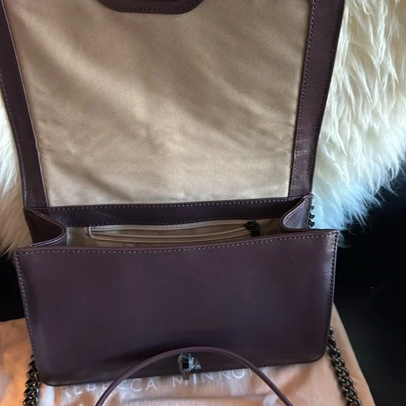 Rebecca Minkoff Quilted Love crossbody with chain - Picture 4 of 8